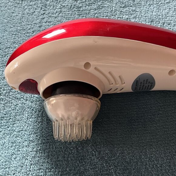 Osaki OS-106A Massage Wand Handheld 3 Speed Percussion Massager Red White Tested - Picture 3 of 12